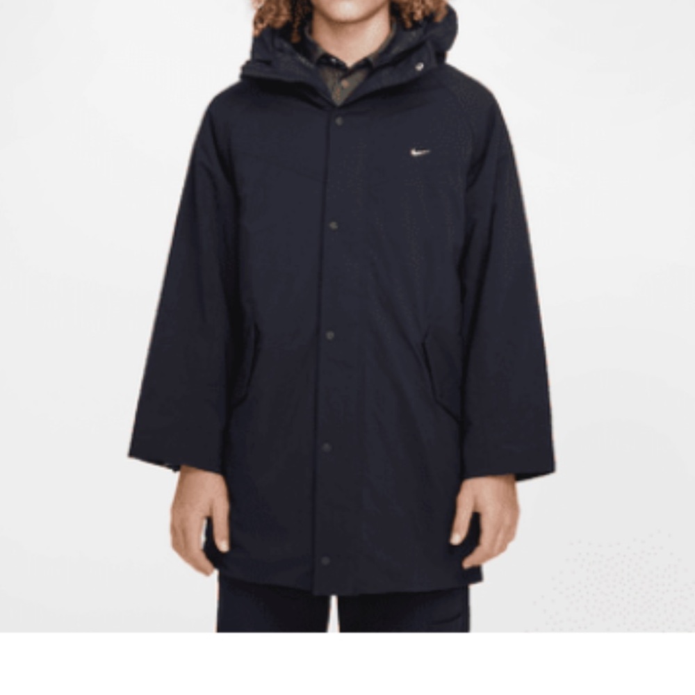 Nike Kids black Hooded parka NWT